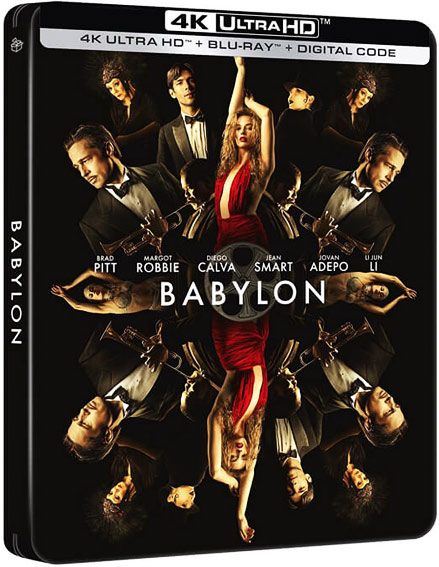 Babylon film steelbook Bluray 4K Ultra HD UHD edition collector limitee