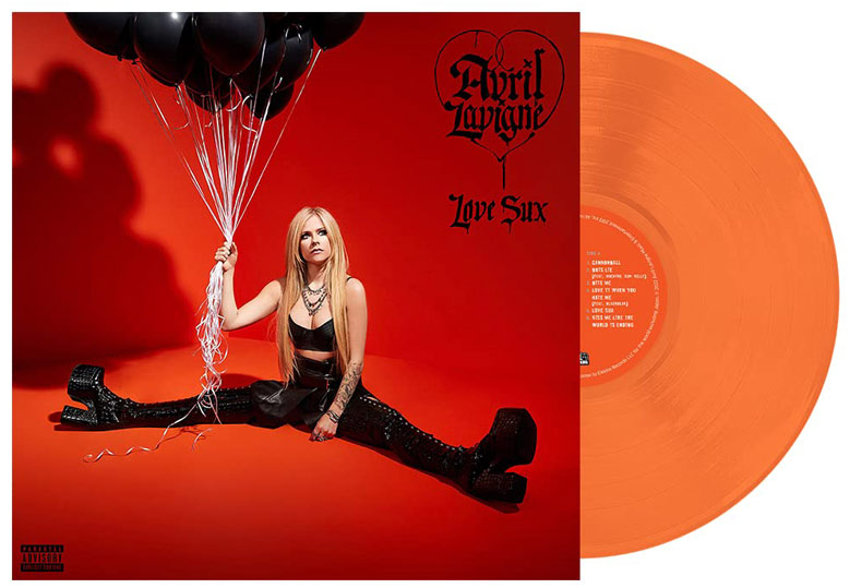 Avril lavigne nouvel album love sux vinyl lp edition