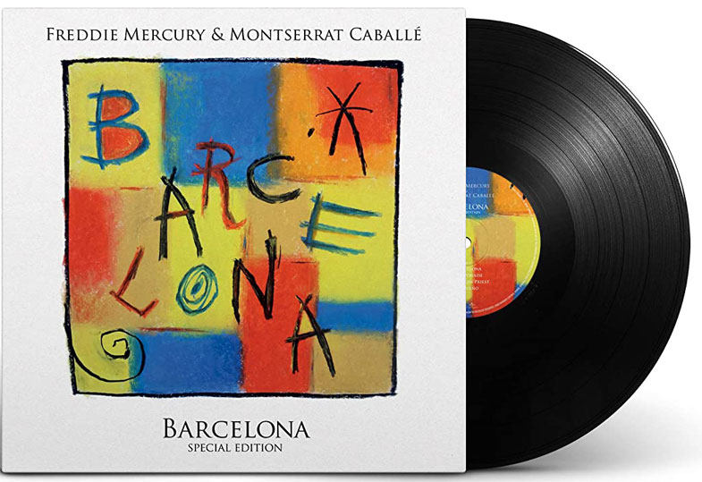 Barcelona freddie mercury album Vinyle LP edition