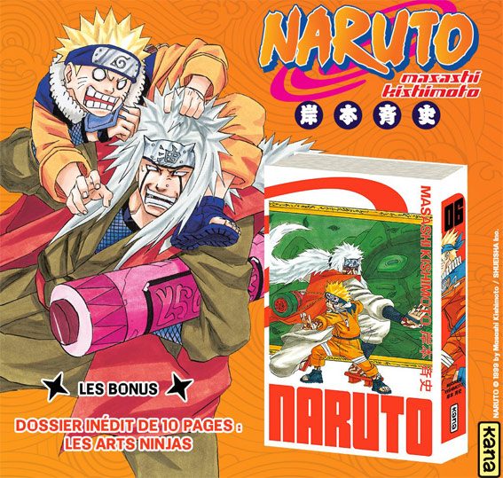 edition hokage manga naruto bonus tome 6