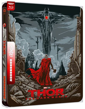 Thor Le Monde des Tenebres Steelbook Mondo Blu ray 4K