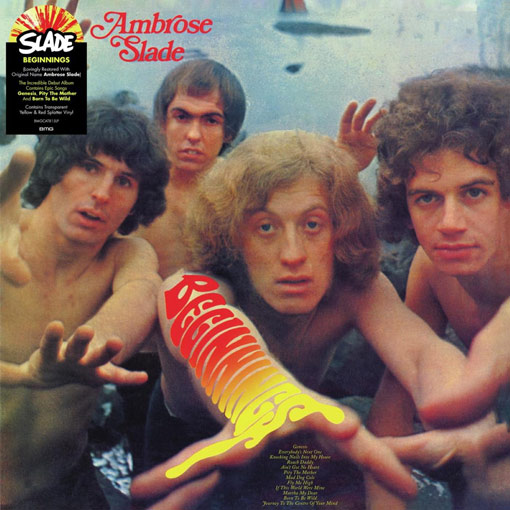 Ambrose Slade Beginnings vinyl lp album edition limitee collector colore