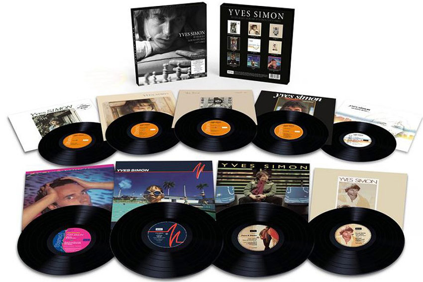coffret integrale vinyle Yves simon edition collector limitee LP