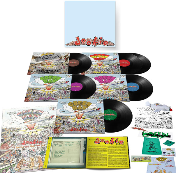 Greenday dookie edition 30th anniversary coffret collector vinyl lp