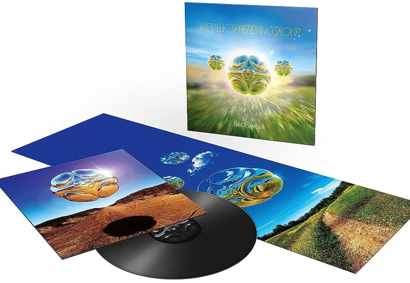 album david gilmour metallic Spheres colour vinyl lp edition