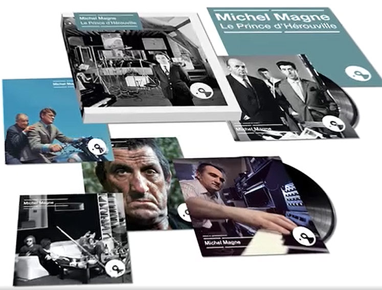 michel magne prince herouville coffret box 5 vinyles LP 5LP edition collector limitee