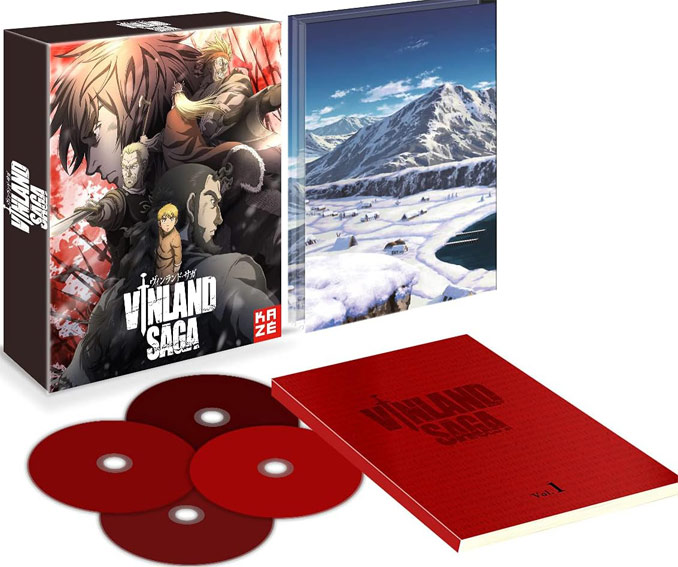 Vinland saga coffret integrale serie anime saison 1 bluray dvd