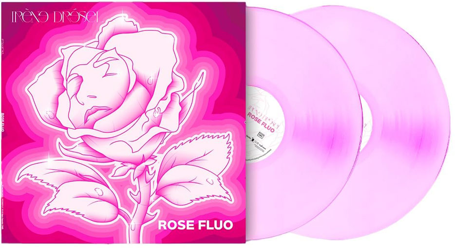 Irene dresel vinyl LP rose fluo 2LP edition collector colore