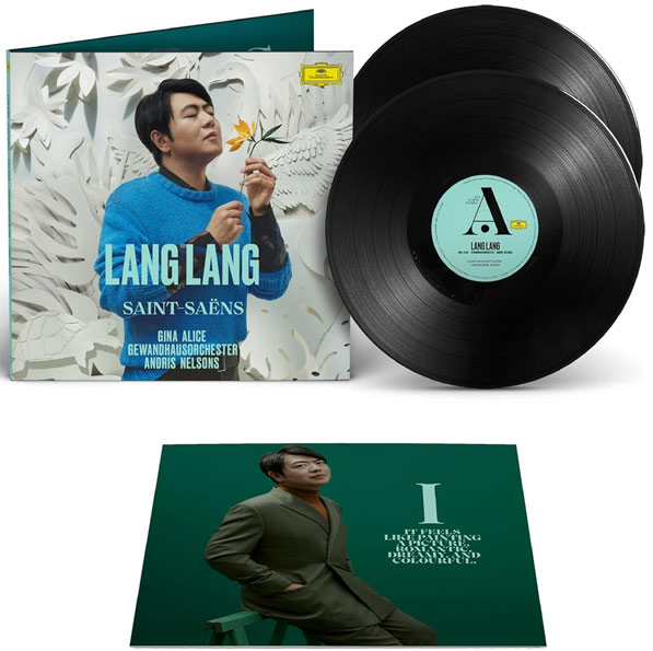 Lang lang saint saens edition vinyl LP 2LP collector album