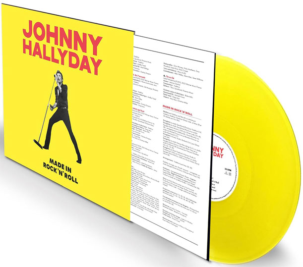 Johnny hallyday inedit un cri edition vinyle lp collector made in rock roll