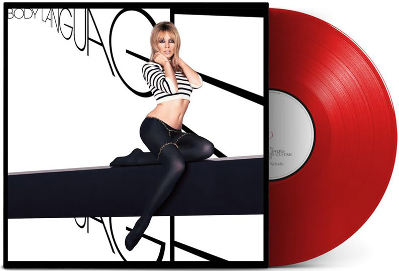 Kylie Minogue body language edition vinyle collector limitee colore