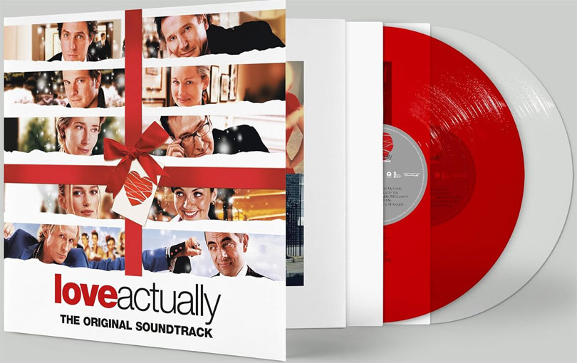 Love actually ost soundtrack double vinyle lp edition noel rouge blanc bande originale