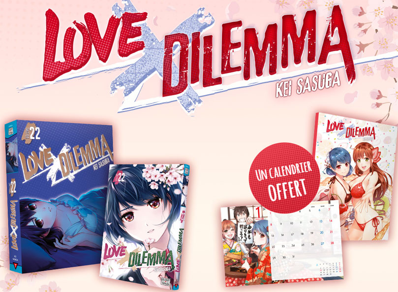 Manga love x dilemma tome 2 t22 edition speciale collector calendrier limitee