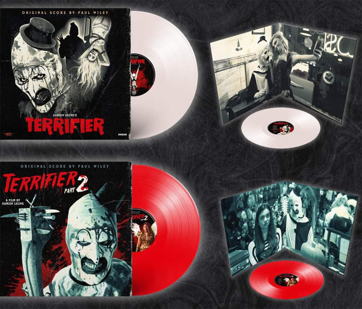 terrifier 1 et 2 bande originale ost soundtrack vinyl lp edition collector