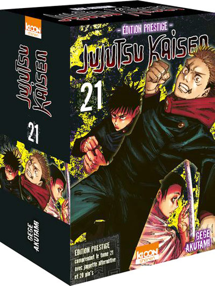 manga jujutsu kaisne tome 21 t21 edition prestige