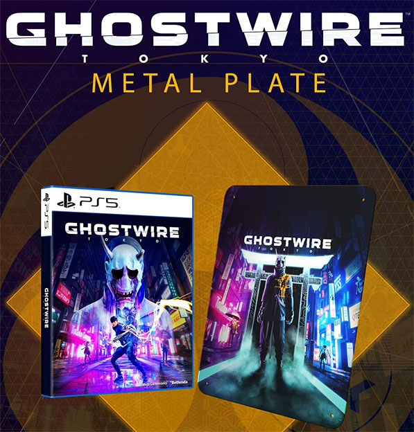 Ghostwire tokyo edition collector limitee ps5 ps4