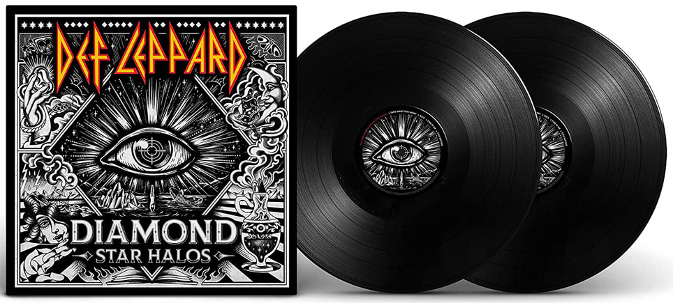def leppard nouvel album diamond Star Halos 2022 cd 2lp vinyl edition