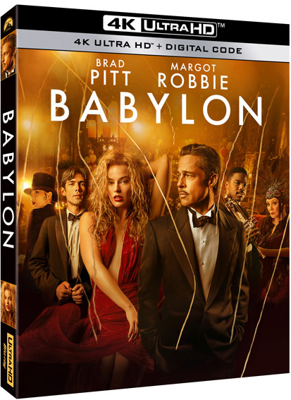 film Babylon bluray 4k ultra hd dvd achat precommande