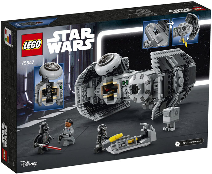 Lego Star Wars 75347 vaisseau Bomber dark Vador darth vader