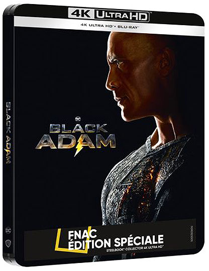 black adam edition collector fnac steelbook bluray 4K Ultra HD