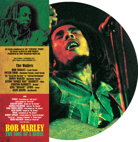 Bob Marley vinyle picture disc 2020 2021 LP