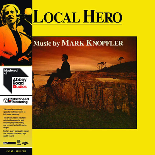 Local Hero Mark Knopfler half speed mastering Vinye LP