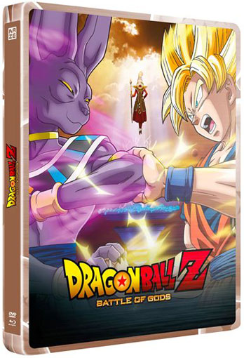 Dragon Ball Z steelbook bluray dvd Battle Of Gods