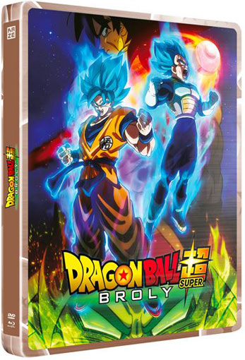 Dragon Ball super steelbook broly Blu ray DVD