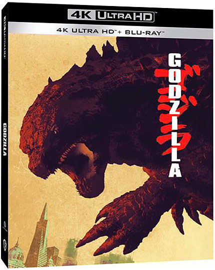 Godzilla steelbook collector Blu ray 4K 2014