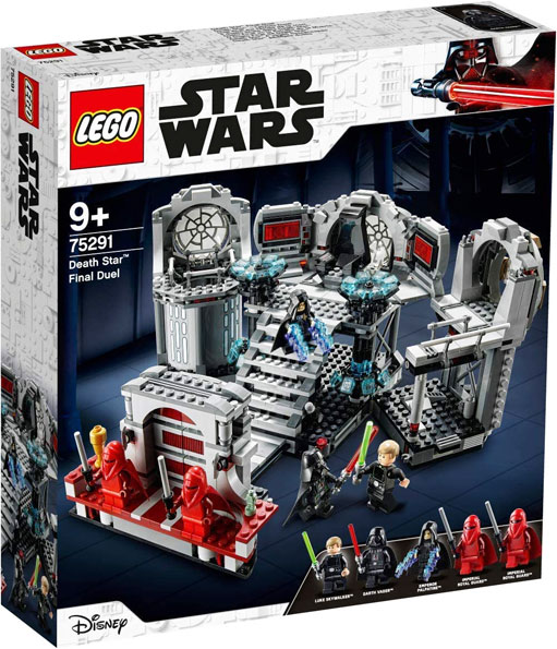 Lego star wars 75291 duel etoile mort Death Star Final Duel Vaor Skywalker emperor