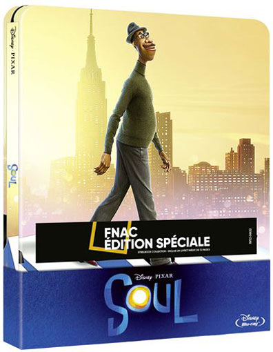 Soul steelbook collector Blu ray DVD 4K edition collector disney pixar