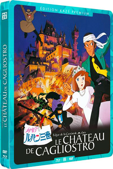Steelbook collector Bluray DVD chateau cagliostro