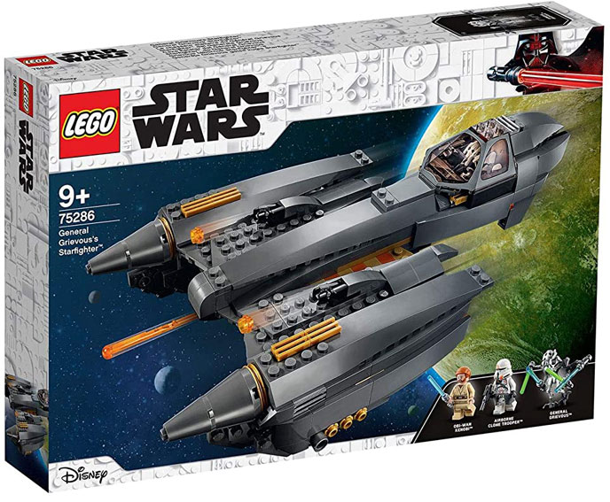 lego star wars 75286 grevious starfighter vaisseau general