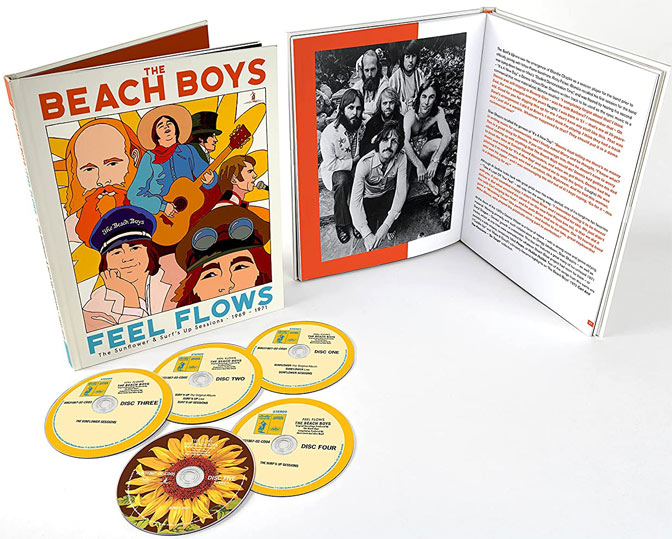 Beach boys coffret 5cd feel flows sessions vinyl 2021