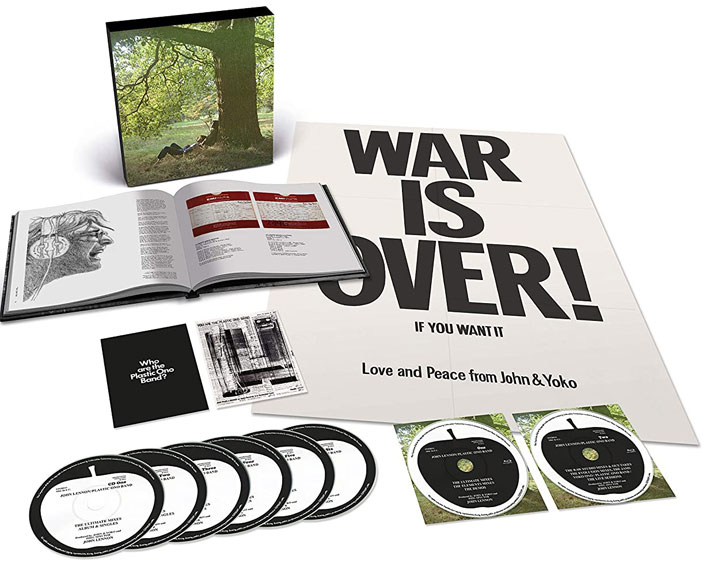 Plastic ono Band John Lennon album coffret deluxe 6CD Blu ray