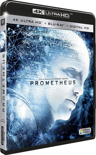 Prometheus Bluray 4K Ultra HD