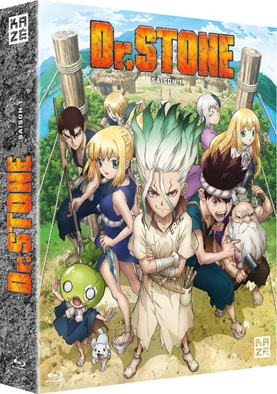 docteur Stone anime Blu ray DVD coffret collector