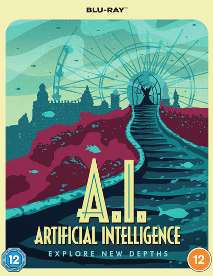 steelbook artificial intelligence AI bluray