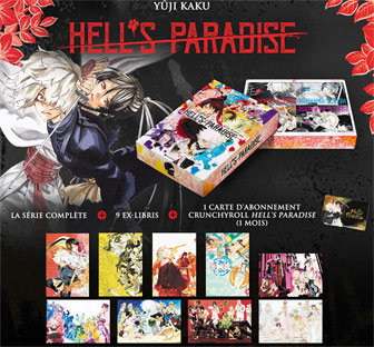coffret manga hells paradise