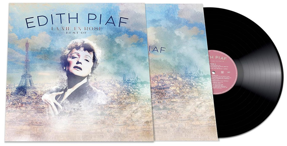 Edith piaf la vie en rose best of cd vinyl LP edition picture disc
