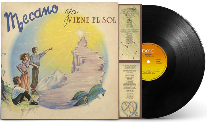 Mecano Ya Viene El Sol vinyl lp album