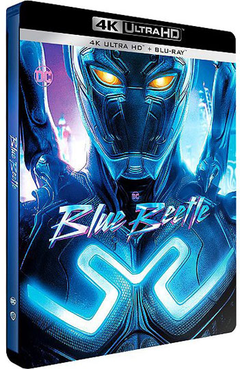 blue beetle steelbook collector bluray 4k ultra hd uhd