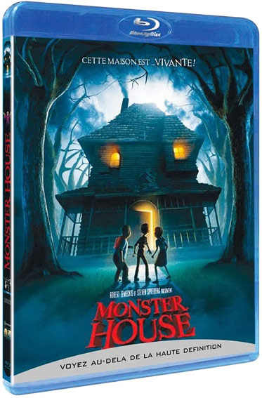 Monster House Blu ray DVD film animation