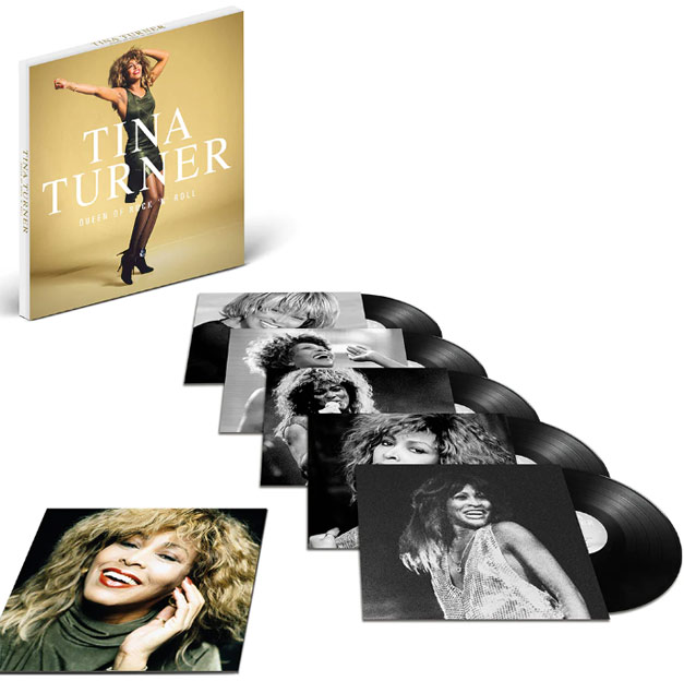 Tina turner coffret vinyl lp collector queen rock roll box 5LP