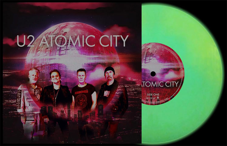 U2 atomic city nouveau titre single vinyl