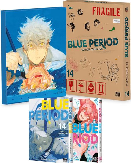 Blue period tome 14 t14 edition collector limitee manga fr
