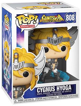 Figurine funko pop saint seiya cygnus Hyoga signe figurine chevalier zodiaque