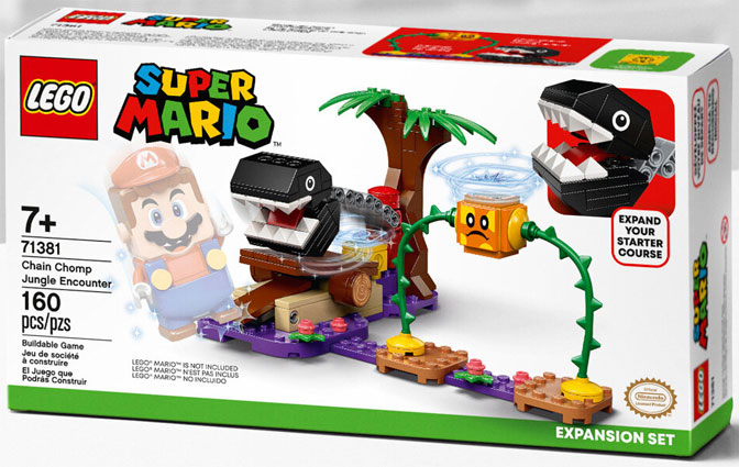 LEGO Super Mario 71381 chain chomp boulet