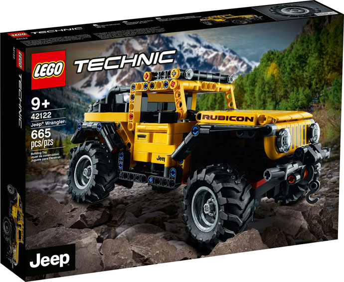 Lego Jeep Wrangler Rubicon 42122
