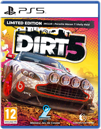 Dirt 5 PS5 jeu voiture playstation 5
